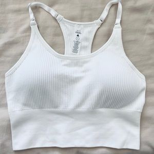 Balance Athletica - Linear Racer Top - Cloud White